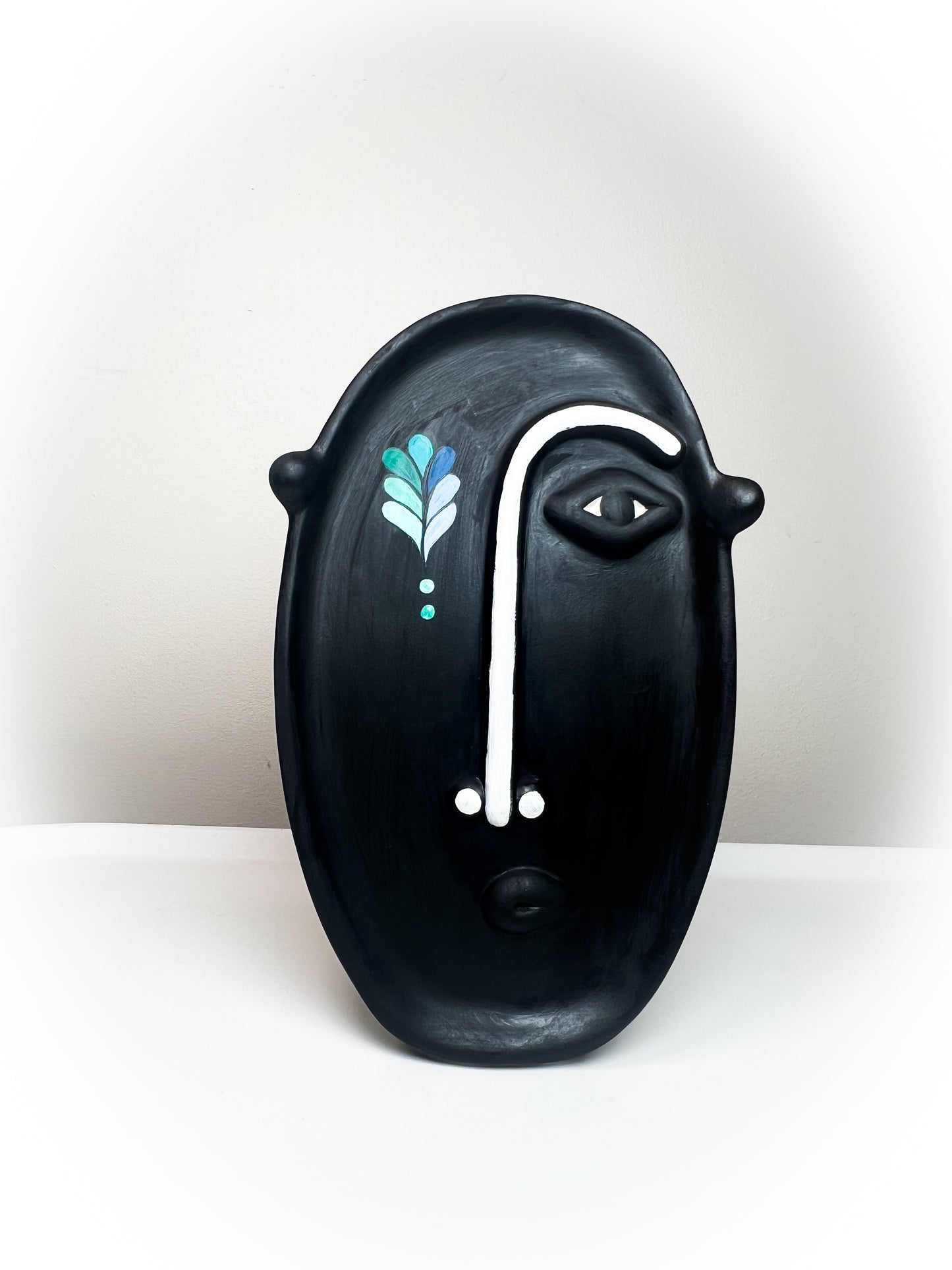 Black Moon Vase